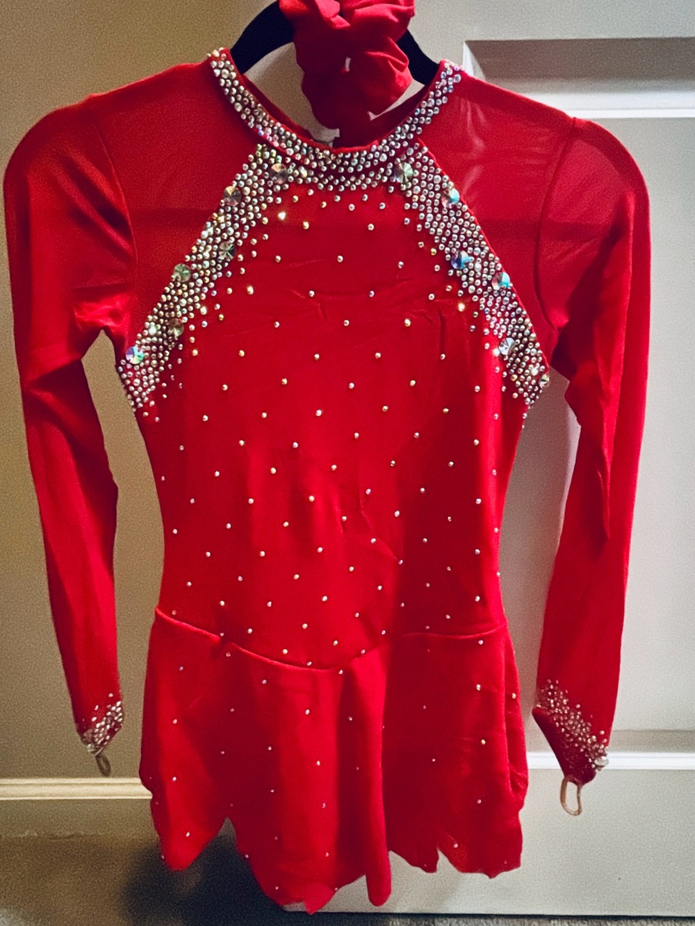 Figure skating dress